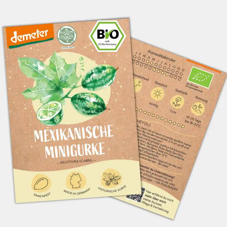 Demeter Mexikanische Minigurken Samen
