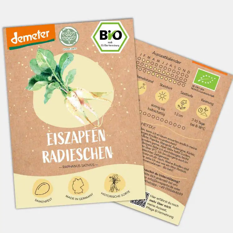 Demeter Radischen Eiszapfen Samen