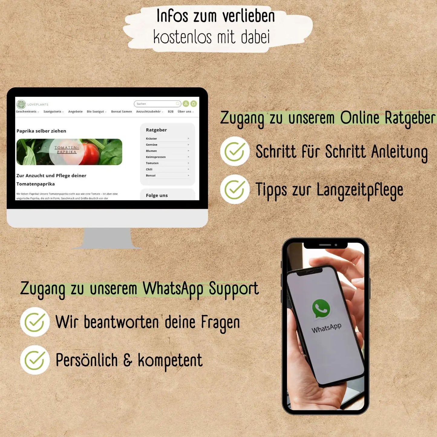 Bio Tomatenpaprika Samen