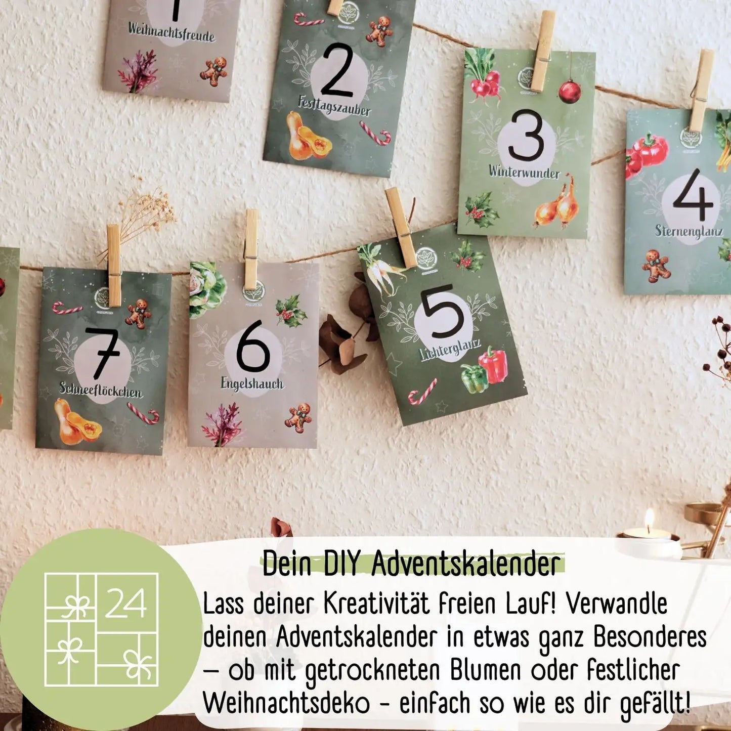 Dein Demeter Saatgut Adventskalender