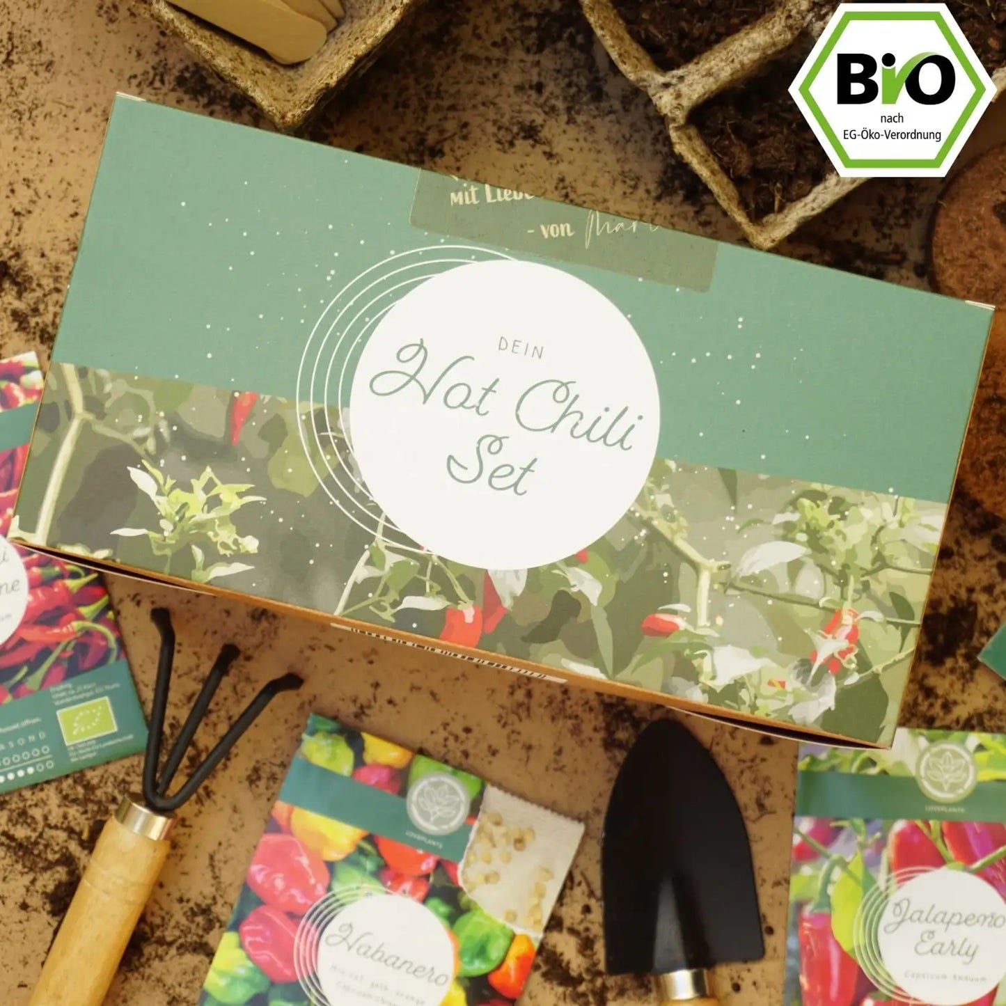 Bio Chili Anzucht Set