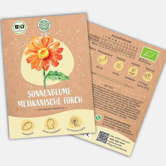 Bio Mexikanische Sonnenblume Samen