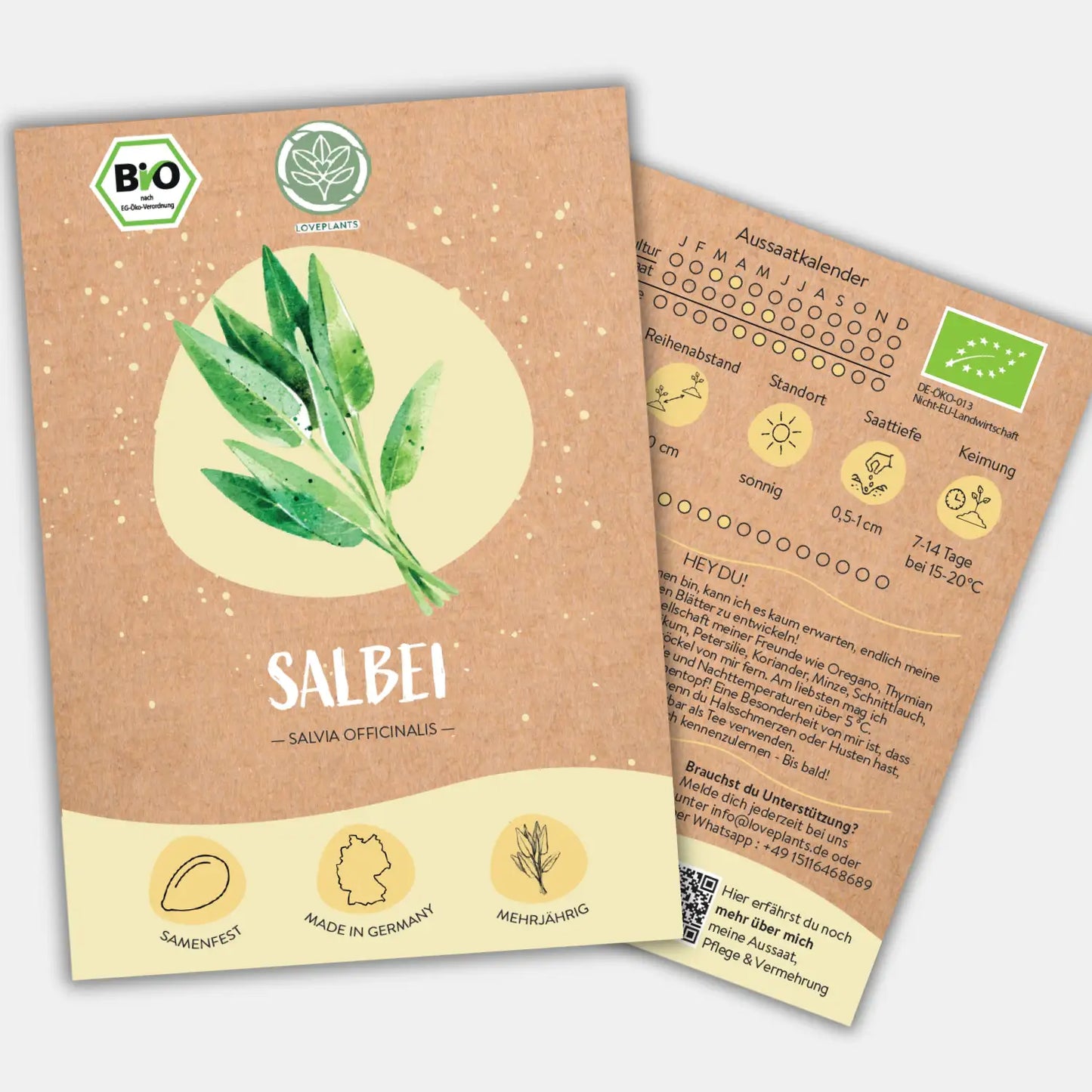 Bio Salbei Samen