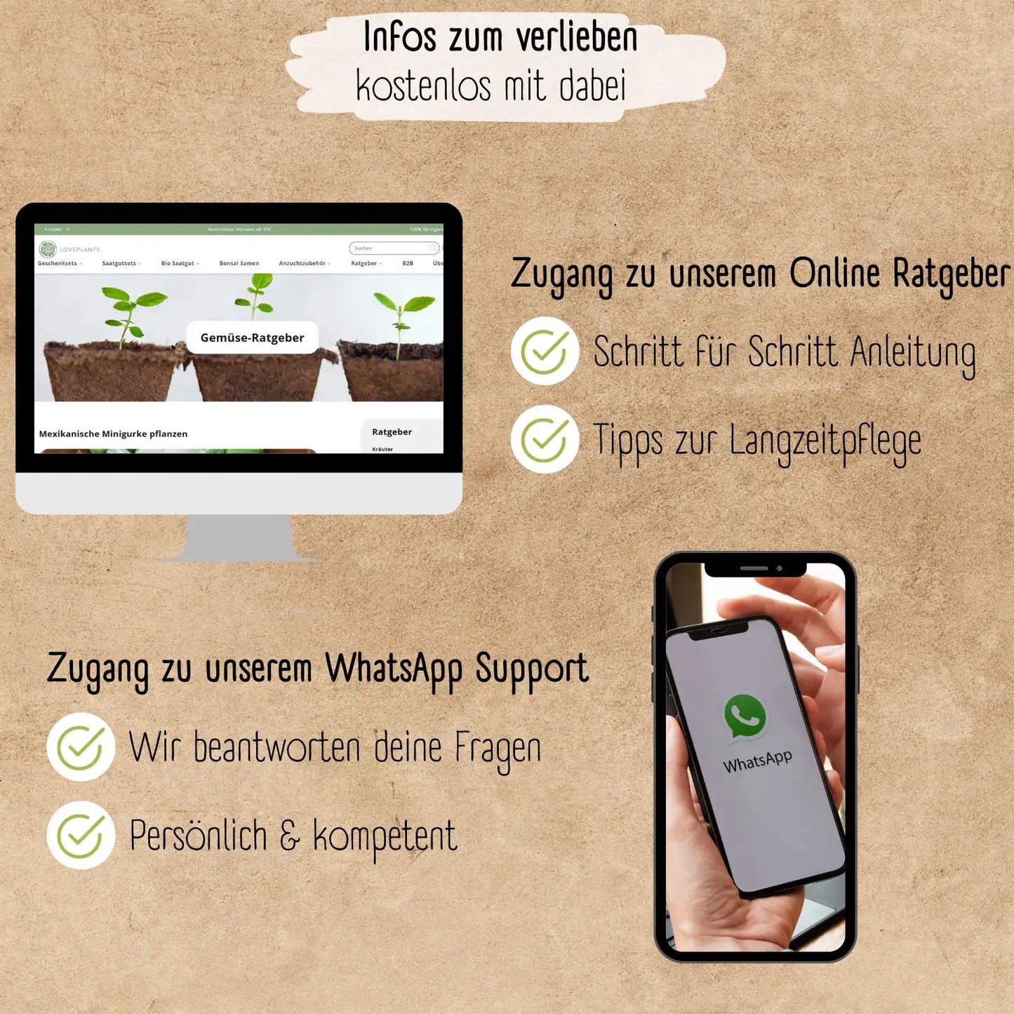 Gemüse dank Loveplants leicht anziehen