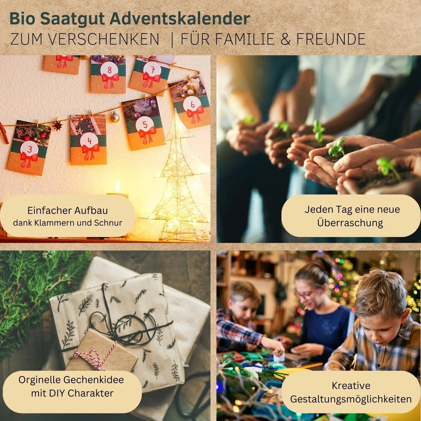 Dein Bio Saatgut Adventskalender