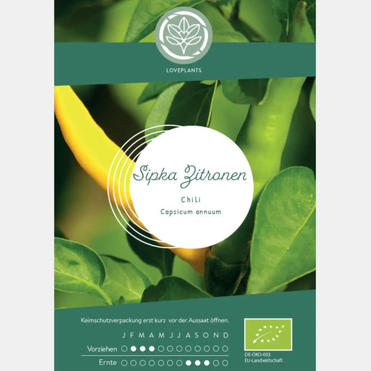Bio Sipka Zitronen Chili Samen kaufen