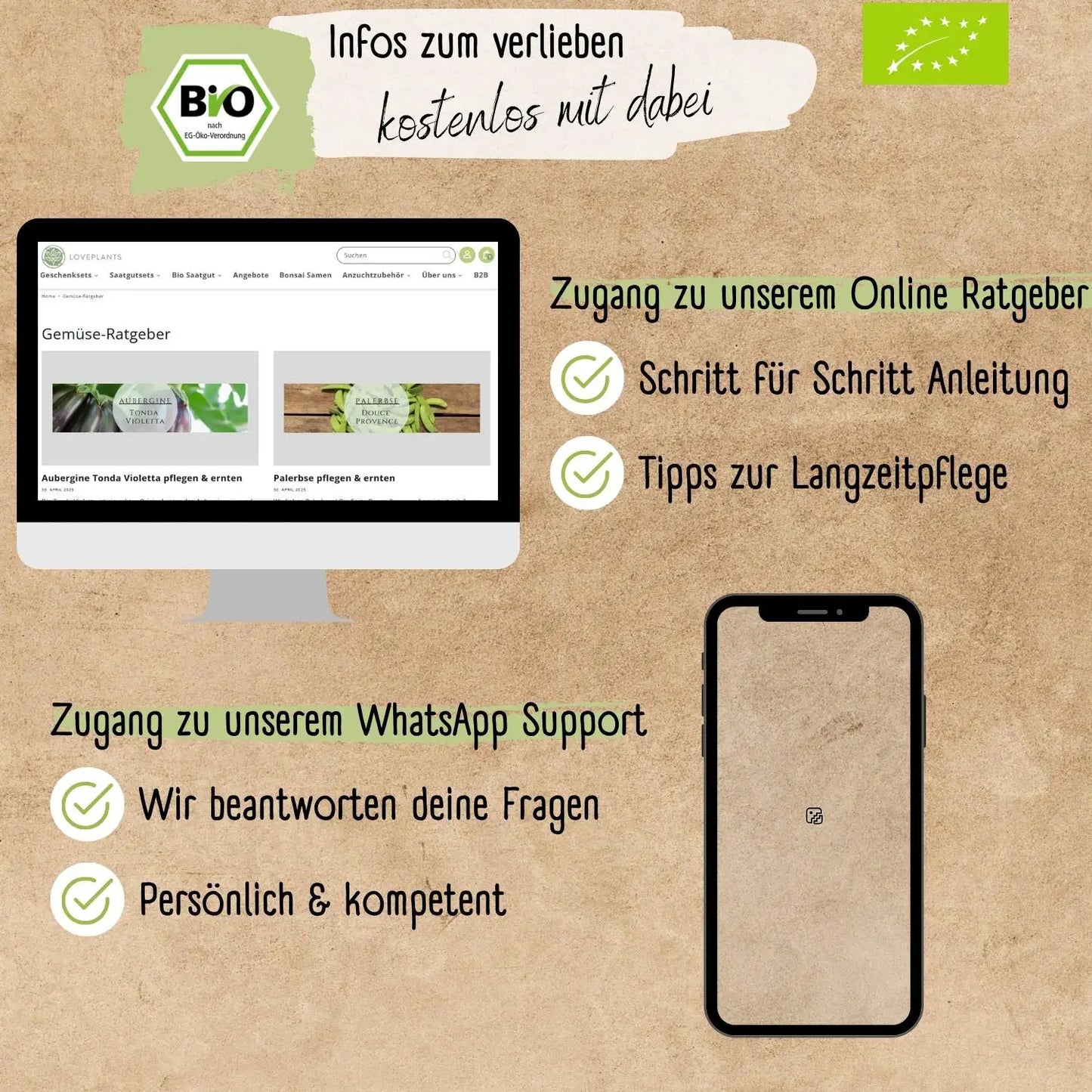 Dein 12 Bio Gemüsesamen Set