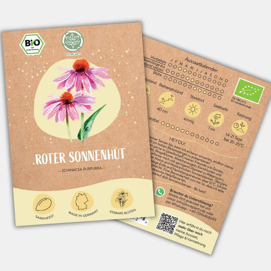 Bio Roter Sonnenhut Samen