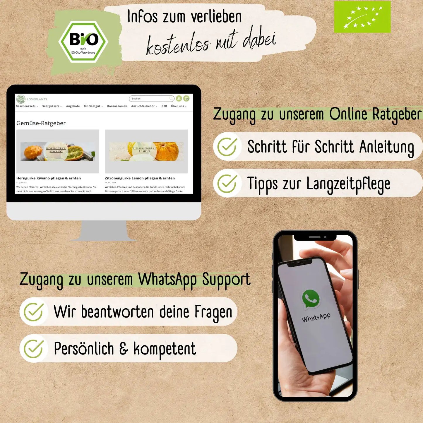 Bio Zitronengurke lemon Samen