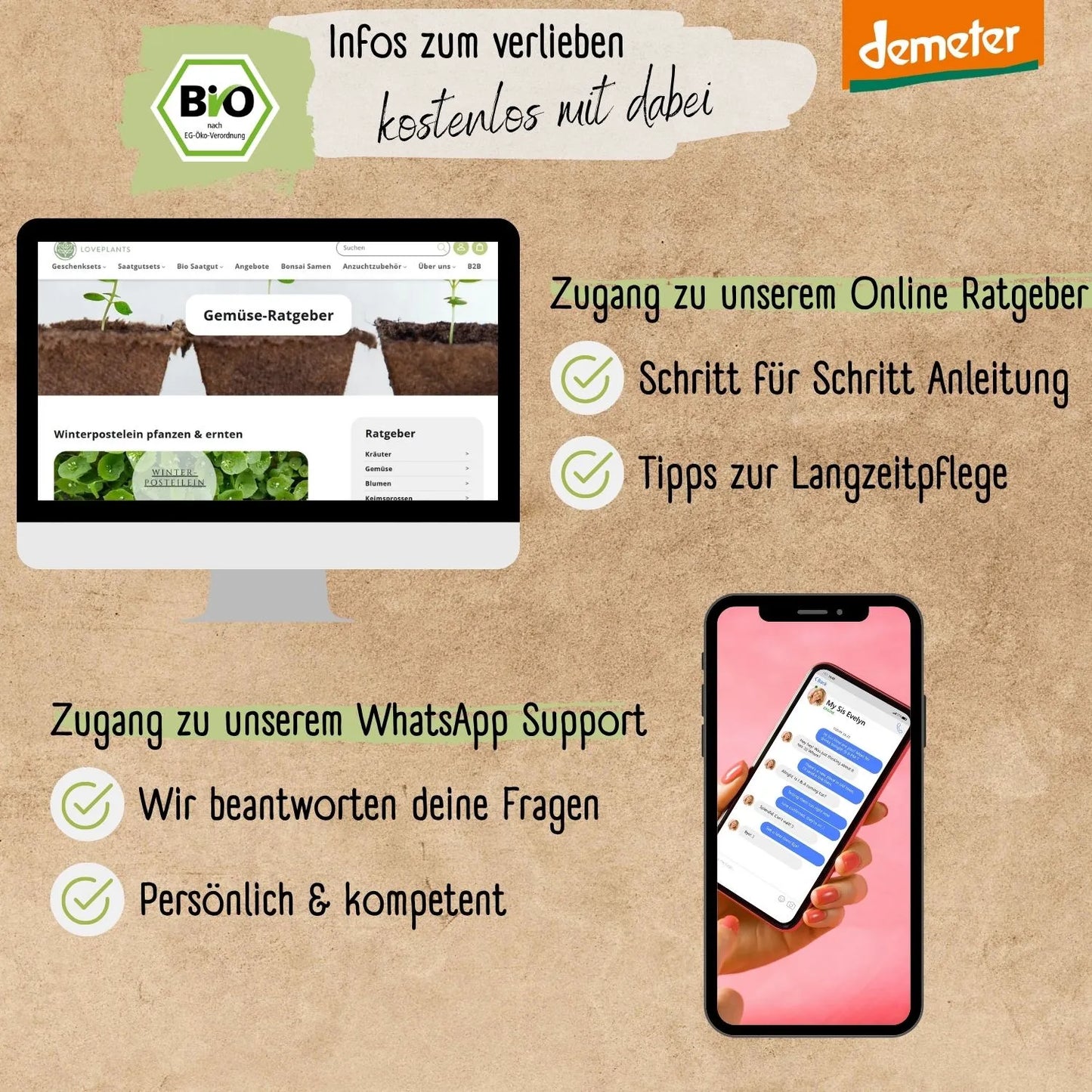 Demeter Winterportulak Samen