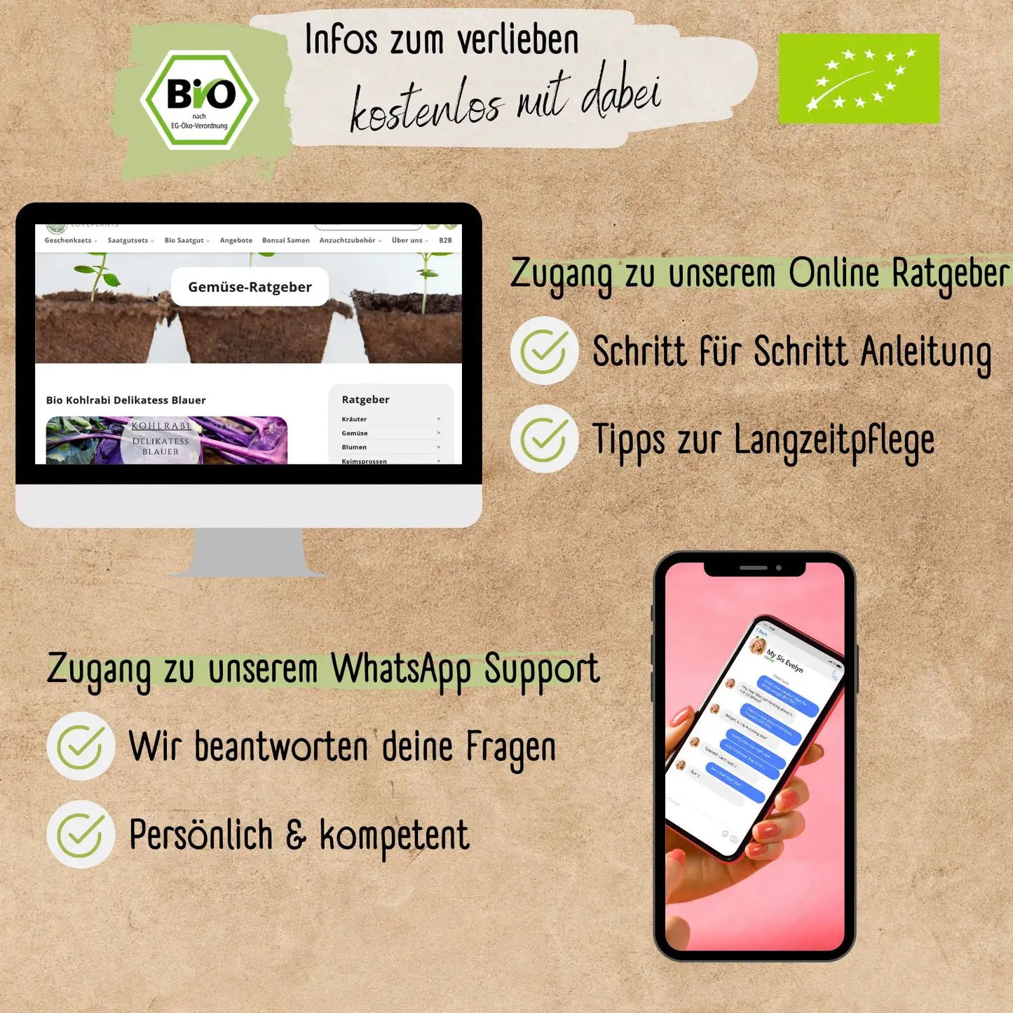 Bio Kohlrabi Samen