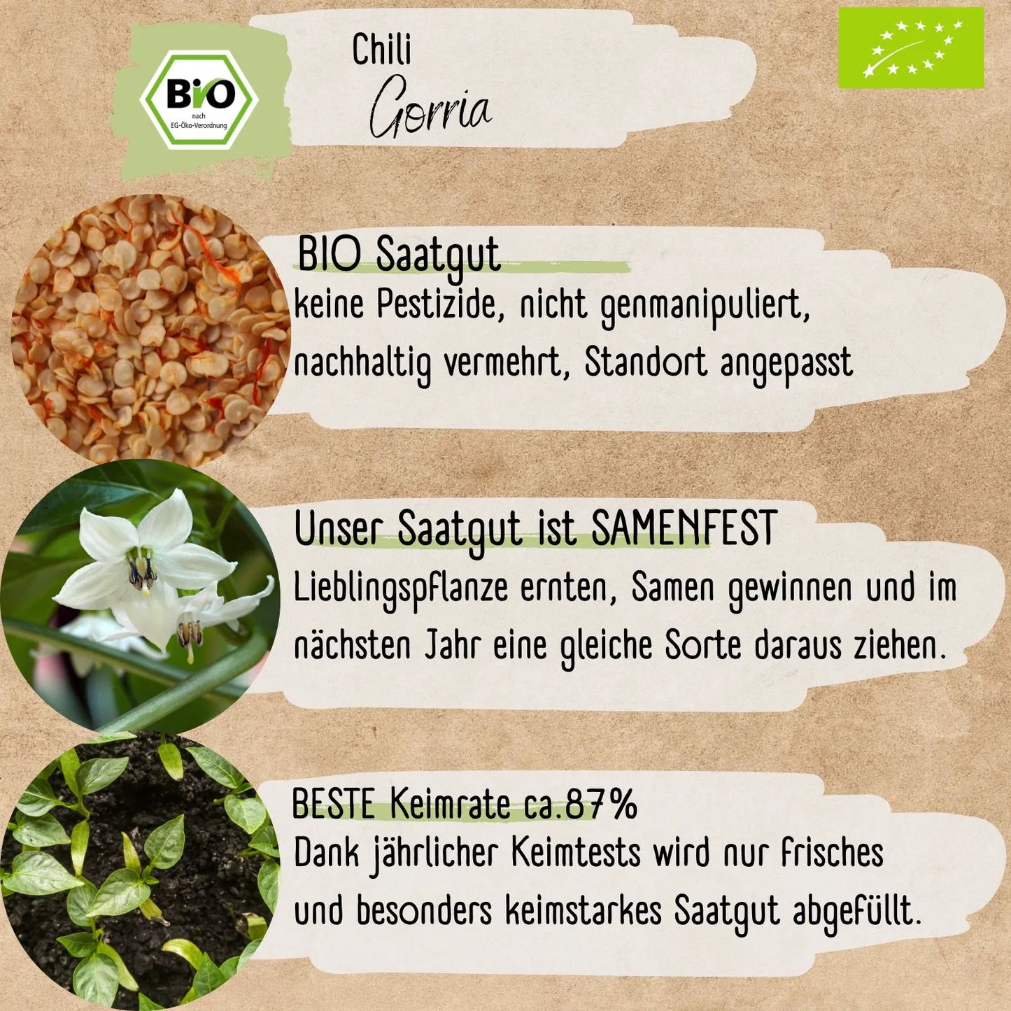 Bio Gorria Samen