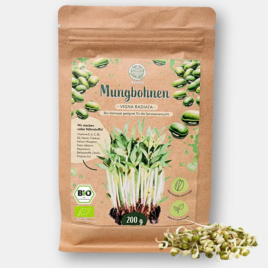 Bio Mungbohnesprossen Samen 200g