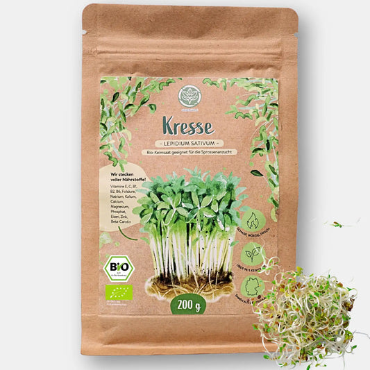 Bio Kresse Sprossen Samen 200g