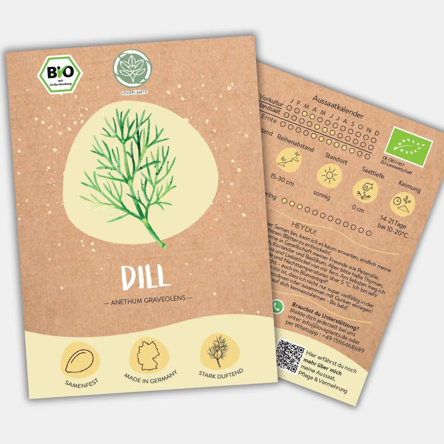 Bio Dill Samen