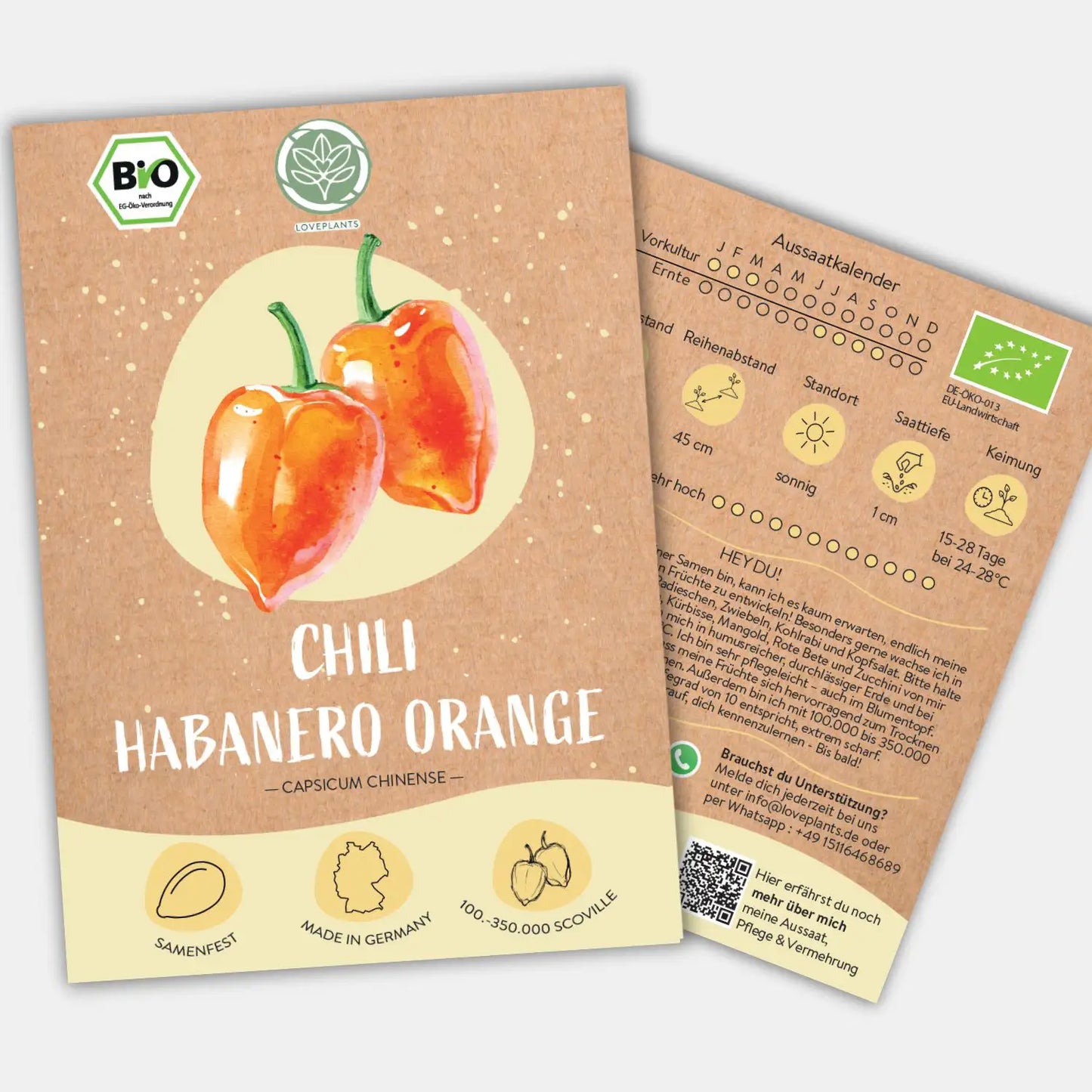 Bio Habanero Samen