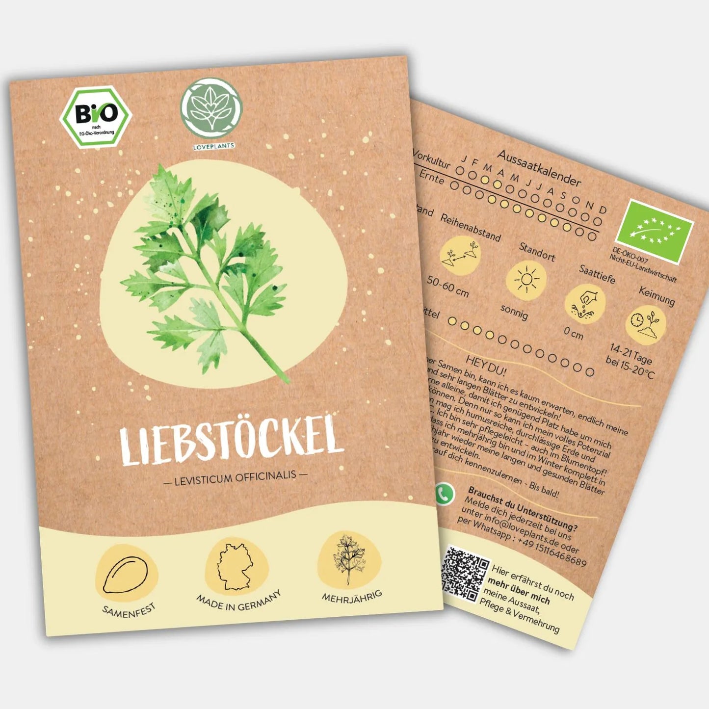 Bio Liebstöckel Samen