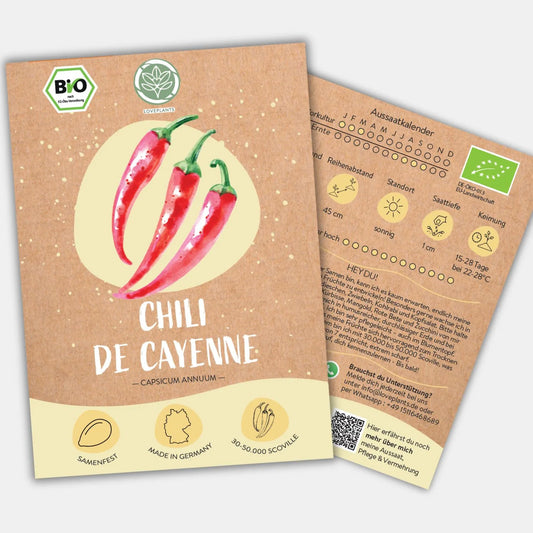 Bio Cayenne Samen