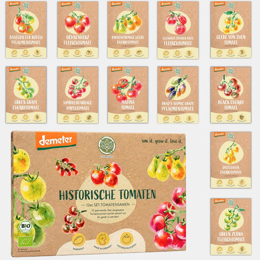 Dein 12 Demeter Historisches Tomaten Samen Set