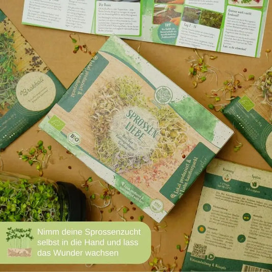 Bio Sprossen Anzuchtset von Loveplants kaufen
